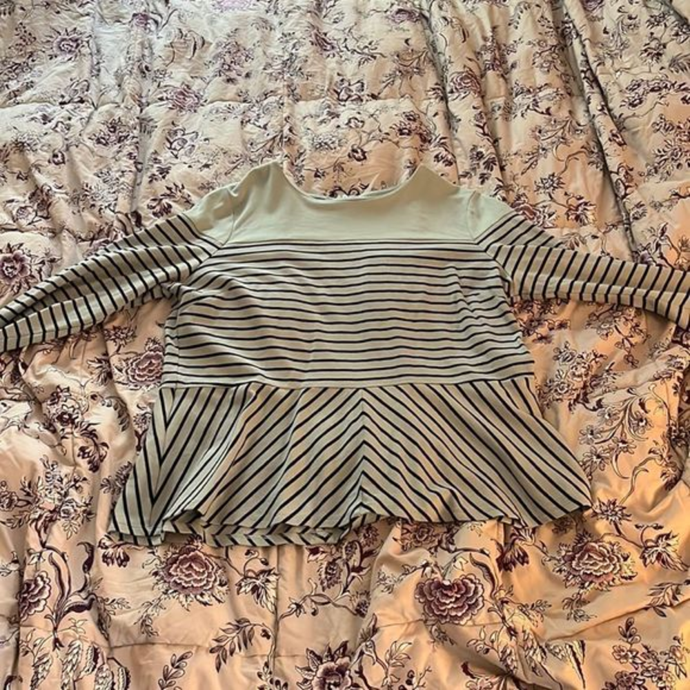 Talbots peplum top - Picture 1 of 4